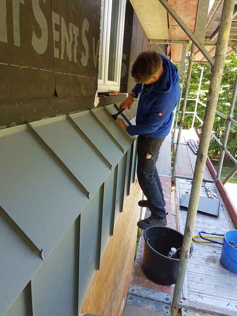 Referenz Metalleindeckung