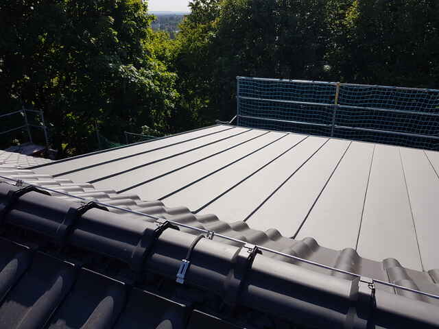 Referenz Metalleindeckung