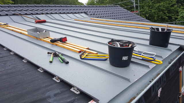 Referenz Metalleindeckung